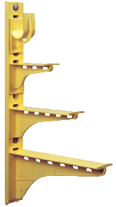 heavy duty nonmetallic cable rack